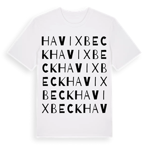 Havixbeck ordlek t-shirt – ekologisk bomull t-shirt från Pinshirt