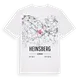 Heinsberg karta t-shirt