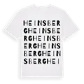 Heinsberg ordlek t-shirt