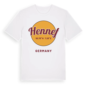 Hennef cirkel t-shirt – ekologisk bomull t-shirt från Pinshirt