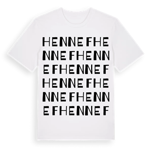 Hennef ordlek t-shirt – ekologisk bomull t-shirt från Pinshirt