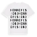 Hennef (Sieg) ordlek t-shirt