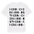 Henrichenburg-Ost ordlek t-shirt