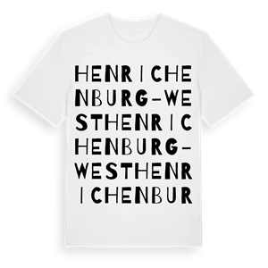 Henrichenburg-West ordlek t-shirt – ekologisk bomull t-shirt från Pinshirt