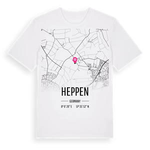 Heppen karta t-shirt – ekologisk bomull t-shirt från Pinshirt