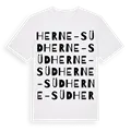 Herne-Süd ordlek t-shirt