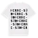 Herne-Süd ordlek t-shirt