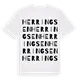 Herringsen ordlek t-shirt