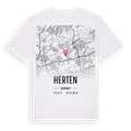 Herten karta t-shirt
