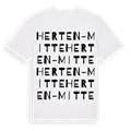 Herten-Mitte ordlek t-shirt