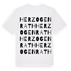 Herzogenrath ordlek t-shirt – ekologisk bomull t-shirt från Pinshirt