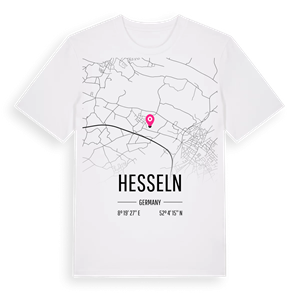 Hesseln karta t-shirt – ekologisk bomull t-shirt från Pinshirt