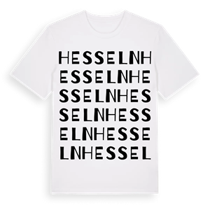 Hesseln ordlek t-shirt – ekologisk bomull t-shirt från Pinshirt