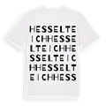 Hesselteich ordlek t-shirt
