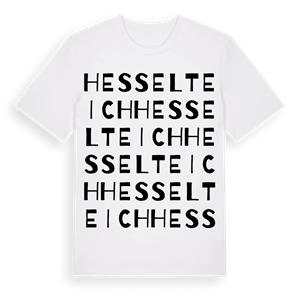 Hesselteich ordlek t-shirt – ekologisk bomull t-shirt från Pinshirt