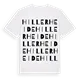 Hillerheide ordlek t-shirt