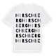 Hirschberg ordlek t-shirt