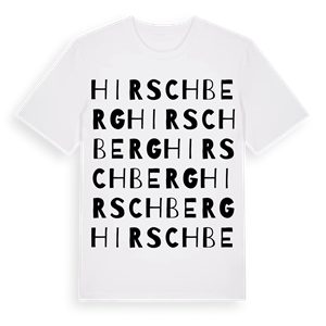 Hirschberg ordlek t-shirt – ekologisk bomull t-shirt från Pinshirt
