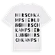 Hirschkampsiedlung ordlek t-shirt