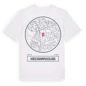 Hirschkampsiedlung t-shirt – ekologisk bomull t-shirt från Pinshirt