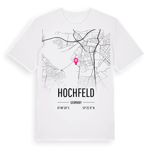 Hochfeld karta t-shirt – ekologisk bomull t-shirt från Pinshirt