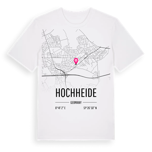 Hochheide karta t-shirt – ekologisk bomull t-shirt från Pinshirt