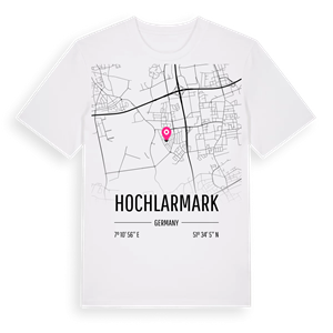 Hochlarmark karta t-shirt – ekologisk bomull t-shirt från Pinshirt