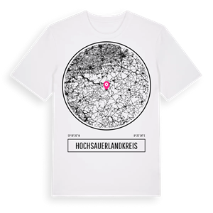 Hochsauerlandkreis t-shirt – ekologisk bomull t-shirt från Pinshirt