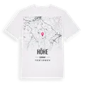 Höhe karta t-shirt