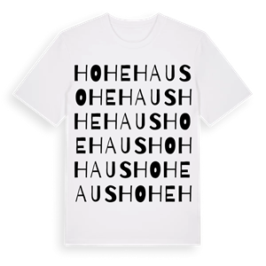 Hohehaus ordlek t-shirt – ekologisk bomull t-shirt från Pinshirt