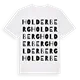 Holderberg ordlek t-shirt