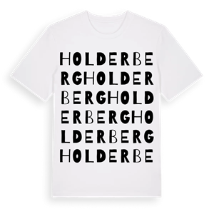 Holderberg ordlek t-shirt – ekologisk bomull t-shirt från Pinshirt