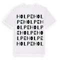 Holpe ordlek t-shirt
