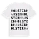 Holsterhausen ordlek t-shirt