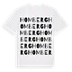 Homberg ordlek t-shirt