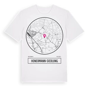Honermann-Siedlung t-shirt – ekologisk bomull t-shirt från Pinshirt