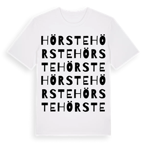 Hörste ordlek t-shirt – ekologisk bomull t-shirt från Pinshirt