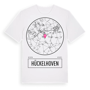 Hückelhoven t-shirt – ekologisk bomull t-shirt från Pinshirt