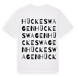 Hückeswagen ordlek t-shirt – ekologisk bomull t-shirt från Pinshirt
