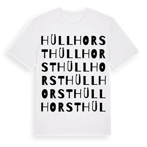 Hüllhorst ordlek t-shirt – ekologisk bomull t-shirt från Pinshirt