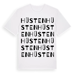 Hüsten ordlek t-shirt – ekologisk bomull t-shirt från Pinshirt