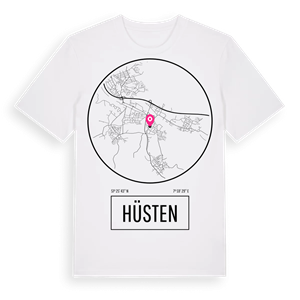 Hüsten t-shirt – ekologisk bomull t-shirt från Pinshirt