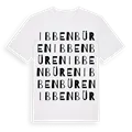 Ibbenbüren ordlek t-shirt