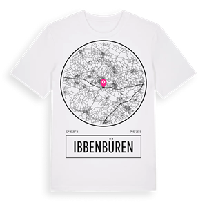 Ibbenbüren t-shirt – ekologisk bomull t-shirt från Pinshirt
