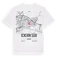 Ickern Süd karta t-shirt