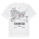 Ickern Süd karta t-shirt