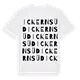 Ickern Süd ordlek t-shirt