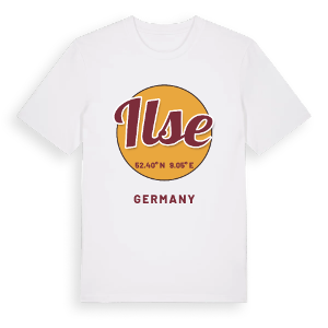 Ilse cirkel t-shirt – ekologisk bomull t-shirt från Pinshirt