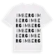 Im Berg ordlek t-shirt