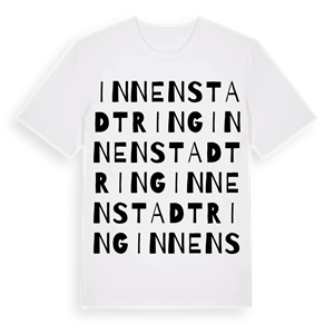 Innenstadtring ordlek t-shirt – ekologisk bomull t-shirt från Pinshirt